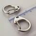 Stainless Steel Round Clip Lobster Clasp Triggerless Mm