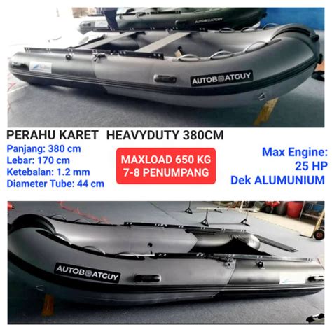 Jual Perahu Karet Rubber Boat Mancing Rescue Heavy Duty PVC LCR