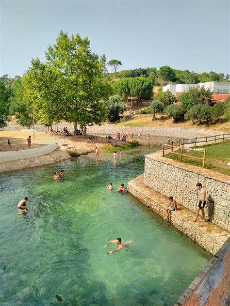 Praia Fluvial Dos Olhos De Gua Um Para So No Centro De Portugal