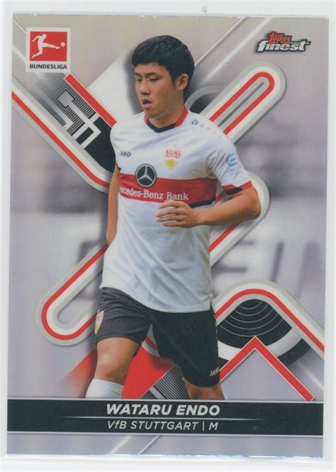 Waturo Endo Topps Finest Bundesliga Refractor Ebay