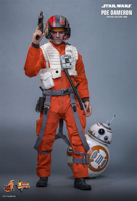 Poe Dameron Aus Star Wars The Force Awakens Von Hot Toys MMS806
