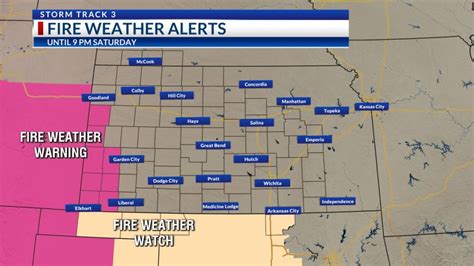 Warm And Windy Weekend Heightened Fire Weather Concerns