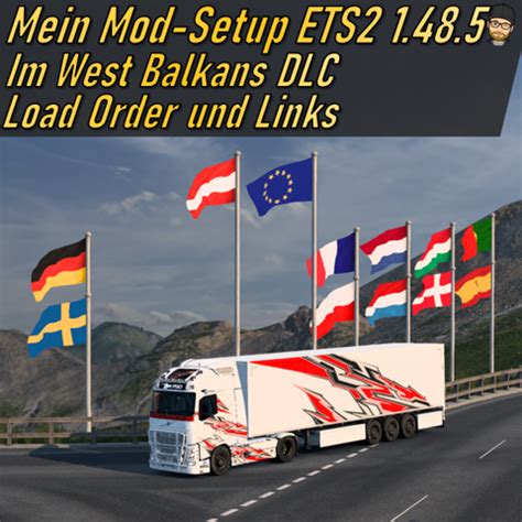 ETS2 V1 48 5 Vanilla West Balkans DLC Daniels Mod Setup