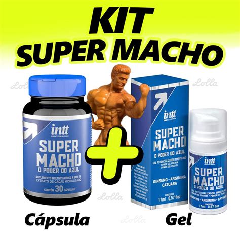 Combo Super Macho Lolla Sex Shop Online Tudo para Saúde e Bem estar Sexual