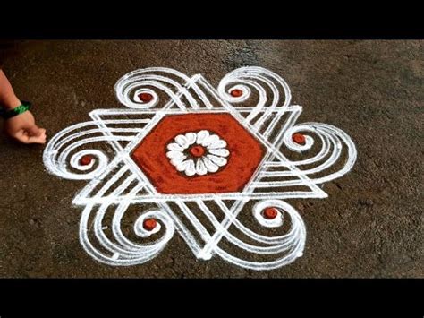 Friday Special Star Padi Kolam Dots Aippasi Madham Kolam Pandaga