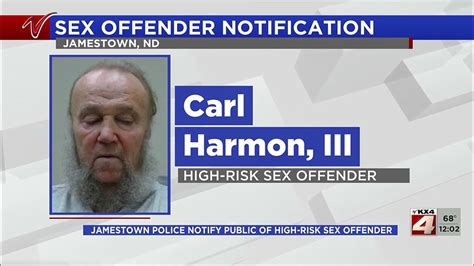 Jamestown Police Notify Public Of High Risk Sex Offender September 27