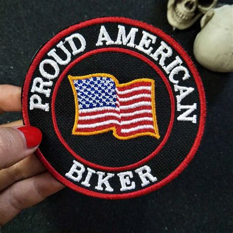 Buy American Flag Iron On Patch Embroidered Applique