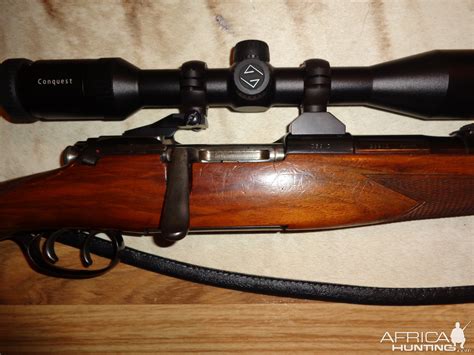 Männlicher Magnum Rifle .338 Winchester Magnum | AfricaHunting.com