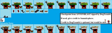 The Spriters Resource Full Sheet View Antonblast Demo Checkpoint