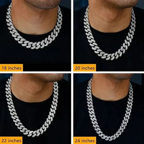 How To Choose the Perfect Cuban Link Sizes for Your Neck - MIXX CHAINS