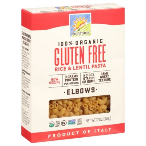 Bionaturae Pasta Gluten Free Elbows Organic Oz Case Of Oz