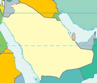 Carte De L Arabie Saoudite Avec Le Relief Et La Population