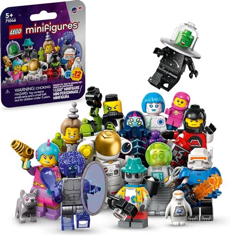 Amazon.com: LEGO Minifigures Series 26 Space Collectible Toy Figures ...