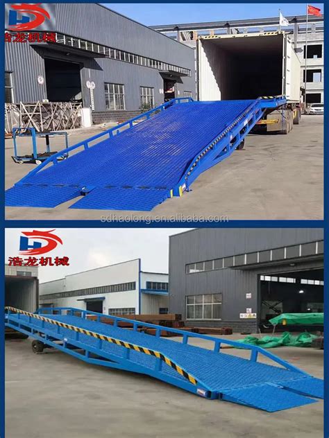 Ton Mobile Hydraulic Container Loading And Unloading Platform Pallet