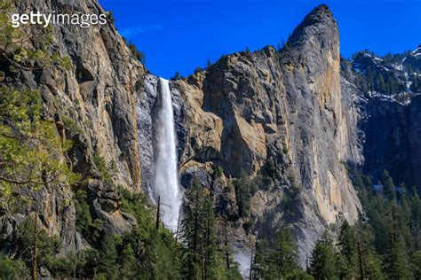 Famous Yosemite Valley In The Yosemite National Park Sierra Nevada