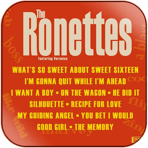 The Ronettes the ronettes featuring veronica Album Cover Sticker Album ...