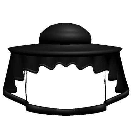 Transparent Black Veil Floppy Hat Roblox Item Rolimon S