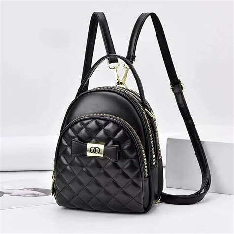 Jual Jt19330 Black Tas Selempang Ransel Fashion Modis Wanita Cantik