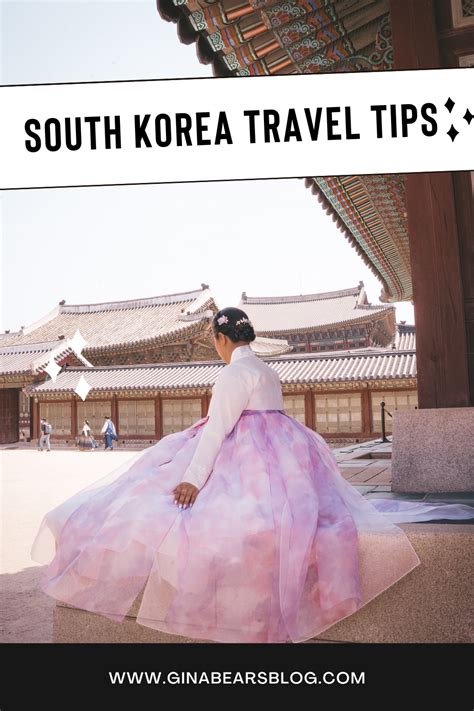 South Korea Travel Tips Gina Bear S Blog