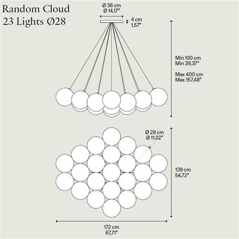 Random Cloud Lights Lodes L Mpara De Suspension Insmat