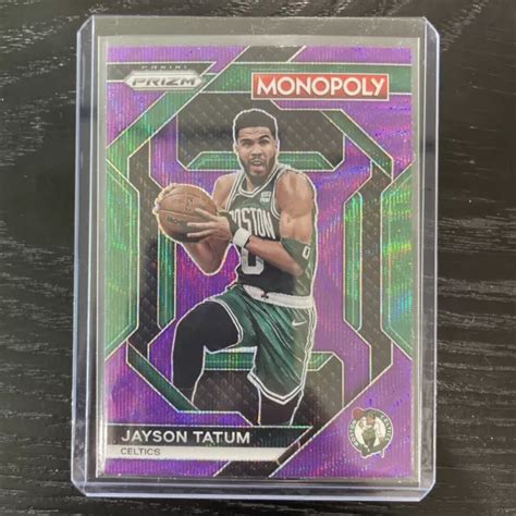 Panini Prizm Monopoly Jayson Tatum Viola Onda Ps Celtics