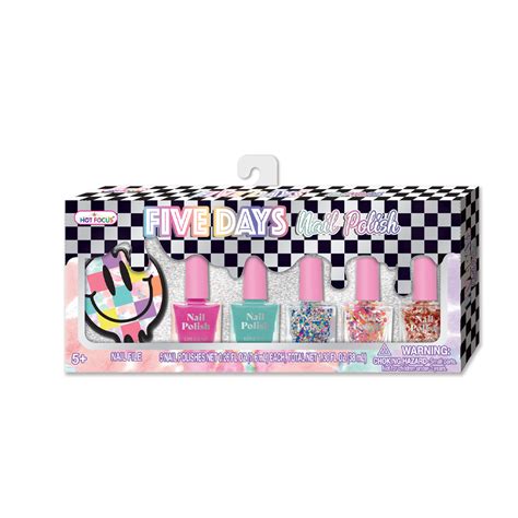 Hot Focus Five Days Nail Polish Toy Dubai Toys MENA LLC