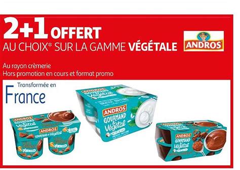 Promo La Gamme V G Tale Andros Chez Auchan Icatalogue Fr