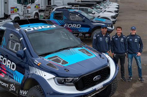 Nani Roma Y Alex Haro Presentan El Ford Ranger T1 Para El Dakar 2024