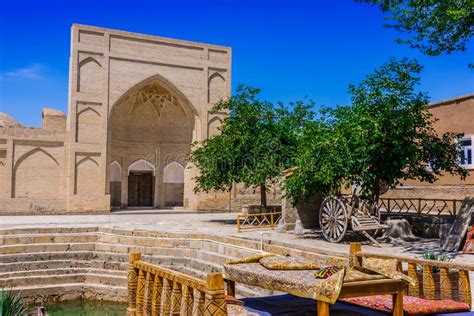 Arquitetura Do Centro Hist Rico De Bukhara Usbequist O Imagem De Stock