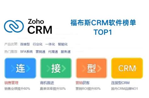 Crm系统如何服务中大型企业 Zoho Crm