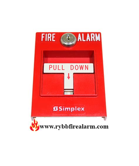 Simplex 4099 9001 Pull Station Addr Rybb Fire Alarm