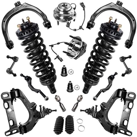 Detroit Axle Front Struts Control Arms Suspension Kit Replacement For