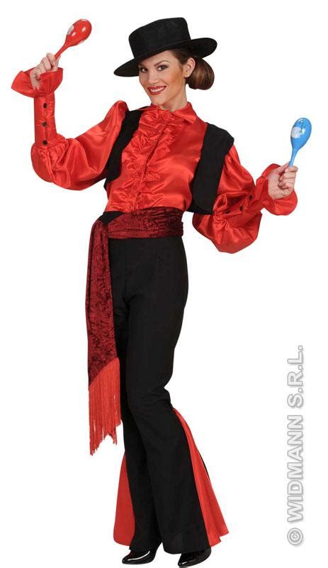 Spanish Flamenco Dancer Adult Fancy Dress Costume