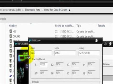 Como Desbloquear Todo En Need For Speed Carbono Para Pc YouTube