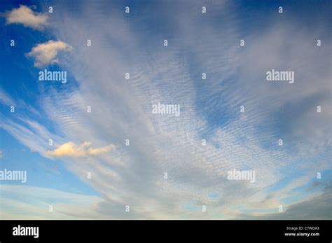 Cirrocumulus clouds mackerel sky hi-res stock photography and images ...