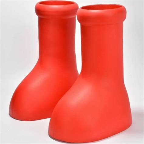 Jual Mschf Big Red Boots Astroboy Merah Shopee Indonesia