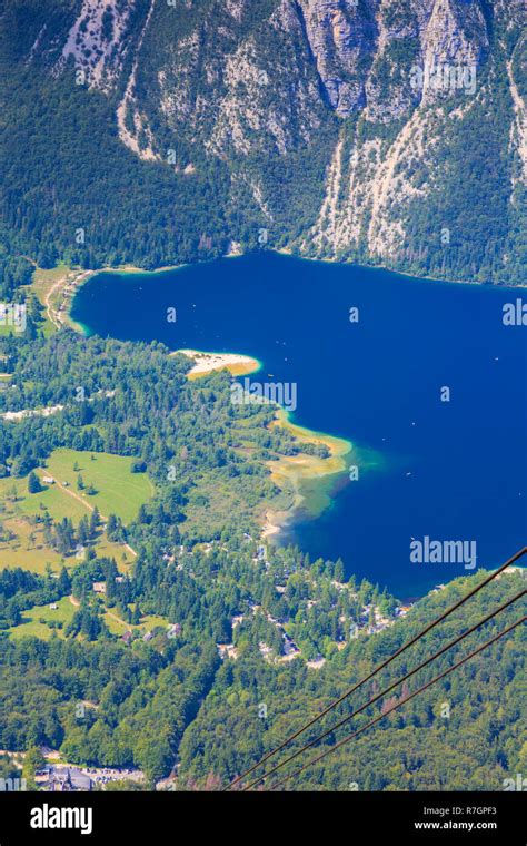 Lake aerial view Stock Photo - Alamy