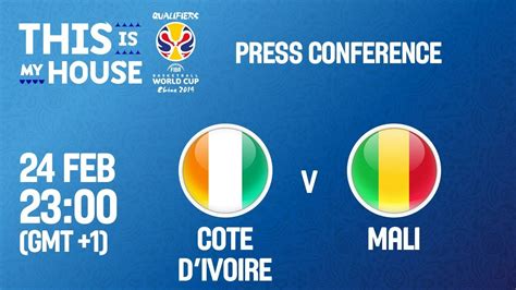 Cote D Ivoire V Mali Press Conference Fiba Copa Del Mundo De