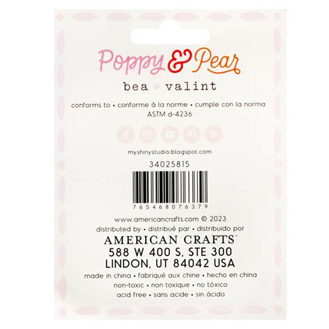 Bea Valint Poppy And Pear Ink Pads Paperpads Nl