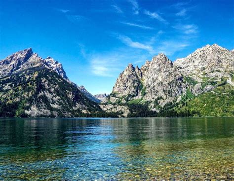 Lago Jenny Parque Nacional Grand Teton rompecabezas en línea