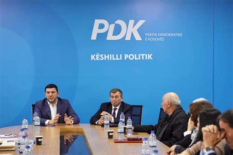 Krasniqi takon Këshillin Politik të PDK së temë diskutimi zhvillimet e