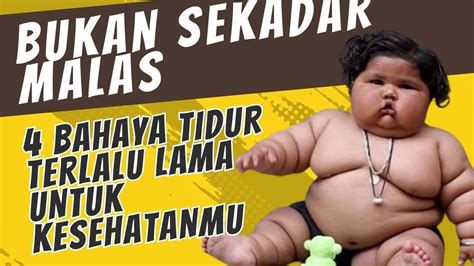 BUKAN SEKADAR MALAS 4 BAHAYA TIDUR TERLALU LAMA UNTUK KESEHATANMU