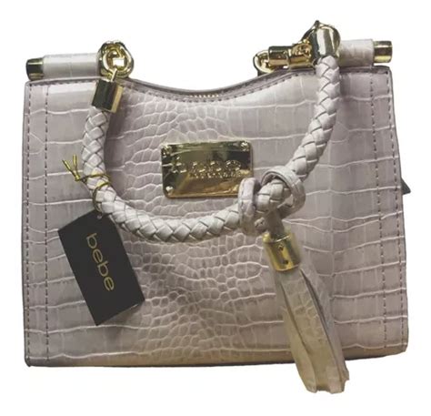 Bolsa Bebe Mod Natalie Mini Croc Shopper Crossbody Acabado De Los