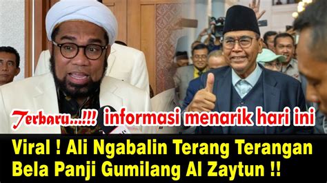 Viral Ali Ngabalin Terang Terangan Bela Panji Gumilang Al Zaytun