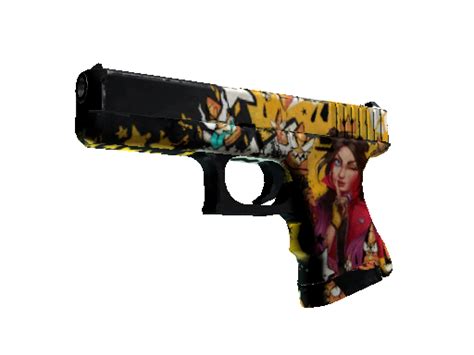 Glock Stattrak Rainha Do Chumbo Cs Bleik Store