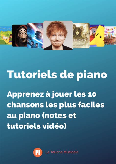 Cours De Piano Pour D Butants Gratuits En Pdf La Touche Musicale