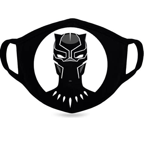 Wakanda Forever FIST Wakanda Face Mask Wakanda Mask Black Etsy