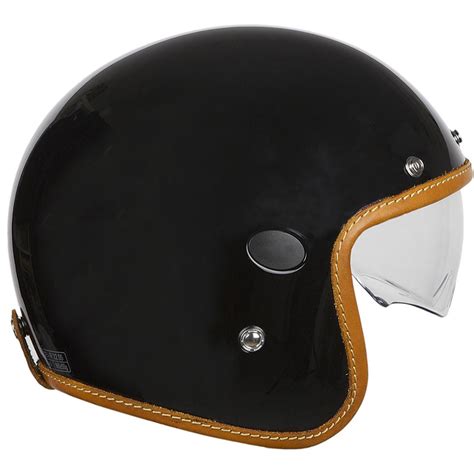 Helstons Naked Carbon Helm Schwarz Hs No Jet Helme Motostorm