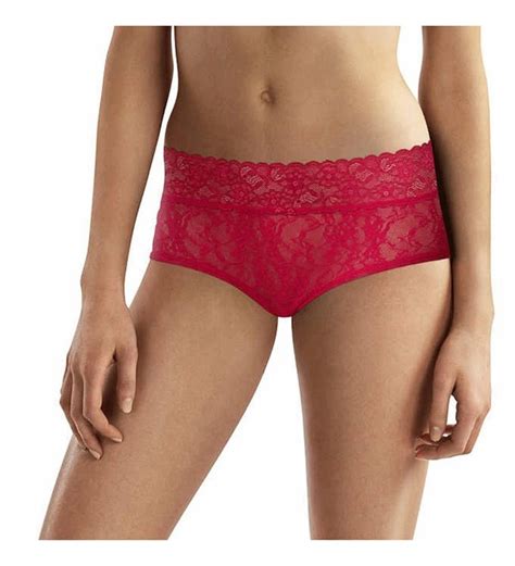 Intimates Women S Signature Lace Bikini Panties Black Fuchsia Nude CD1876QHCZO