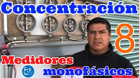 Concentración de medidores para CFE 8 servicios monofásicos tipo